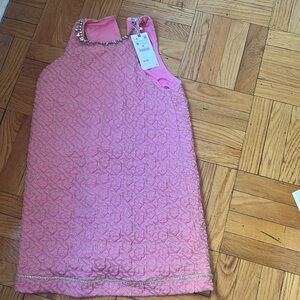 Zara pink sleeveless dress sz m nwt